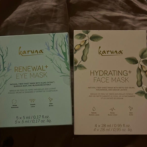 Karuna Skincare Karuna Hydrating Masks 4 Pkkaruna Eye Masks 5 Pk